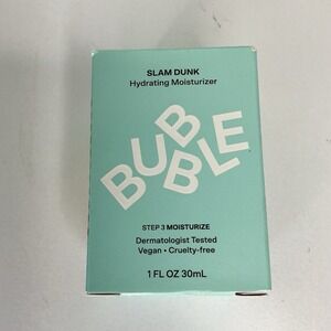 Bubble Slam Dunk‎ Hydrating Moisturizer 1 fl oz Vegan Cruelty Free